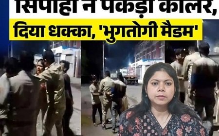 उन्नाव में एआरटीओ प्रवर्तन और ट्रक चालकों के बीच भारी हंगामा: चेकिंग के दौरान सड़क पर मची अफरा-तफरी