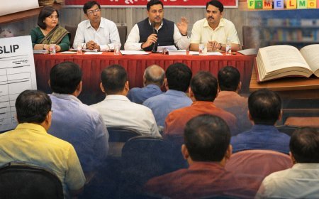 Sultanpur : सुल्तानपुर में राष्ट्रीय शैक्षिक महासंघ की बैठक, शिक्षकों की समस्याओं पर चर्चा और संगठन मजबूती का संकल्प