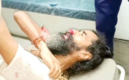 Barabanki : हनुमान मंदिर के पुजारी की सड़क हादसे में मौत, बाइक सवार ने मारी टक्कर