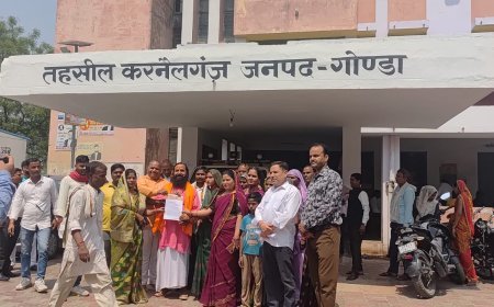 Gonda : गैस एजेंसी पर अवैध वसूली और कालाबाजारी का आरोप, उपभोक्ताओं ने किया प्रदर्शन