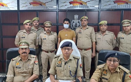 Hapur : कपड़ों के व्यापार की रंजिश में हत्या, हापुड़ पुलिस ने 48 घंटे में किया खुलासा