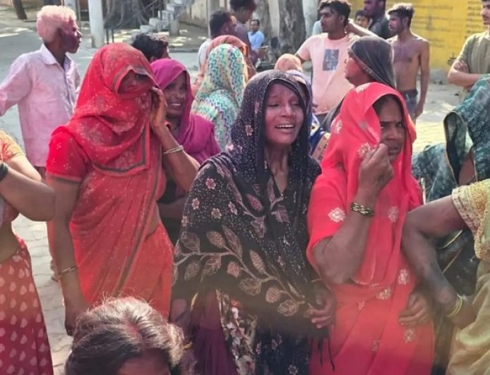 Hapur: होली के दिन खूनी खेल: हापुड़ के पुष्पावती पूठ में पुरानी रंजिश में विजय केवट की गोली मारकर हत्या।