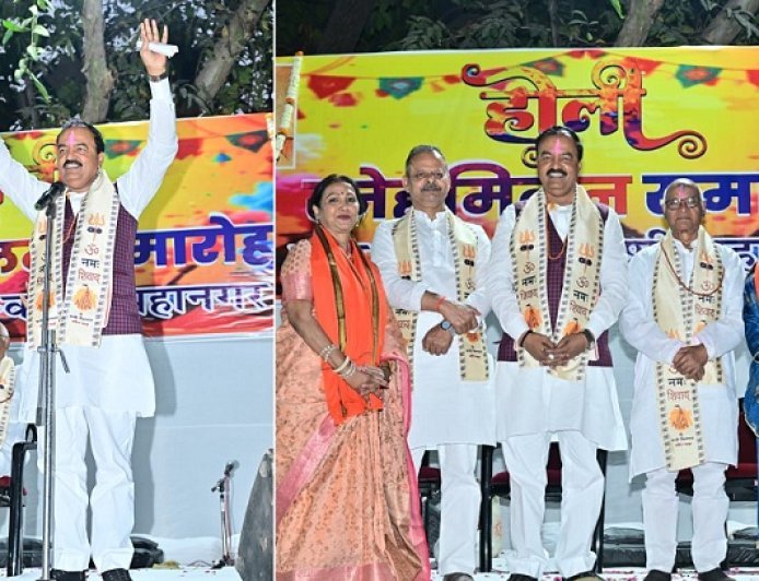 Varanasi: उप मुख्यमंत्री ने केशव प्रसाद मौर्य ने दी होली की बधाई, समाज में प्रेम, सद्भाव और एकता का दिया संदेश। 