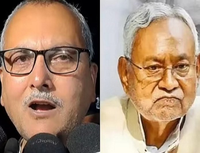 नीतीश कुमार की राज्यसभा यात्रा पर जेडीयू बैठक में भावुक दृश्य, विधायक रो पड़े।