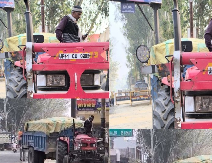 Saharanpur : छुटमलपुर फतेहपुर में बिना रायल्टी प्रशासन को चुनौती ट्रैक्टर-ट्रॉली से अवैध खनन का खेल फिर जोरो पर