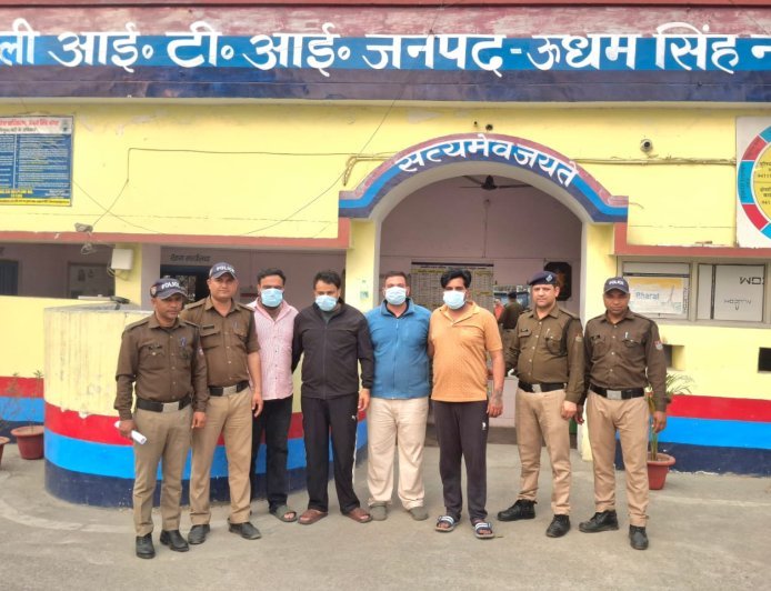 Kashipur : काशीपुर में आईटीआई पुलिस ने गैंगस्टर एक्ट में 4 गिरोहबंद अपराधियों को किया गिरफ्तार