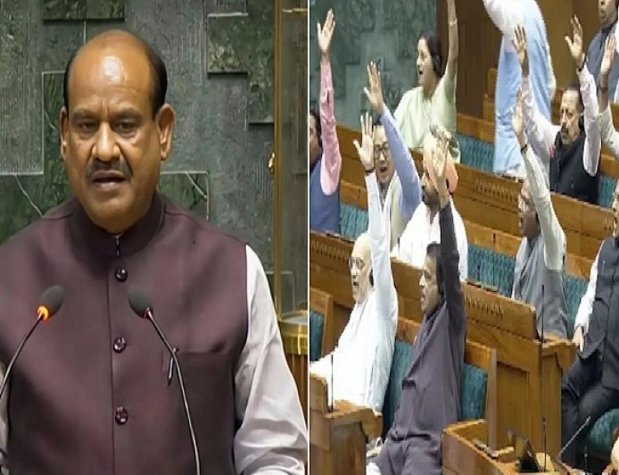 लोकसभा स्पीकर ओम बिरला सदन में लौटे, अविश्वास प्रस्ताव गिरने के बाद दी सफाई।