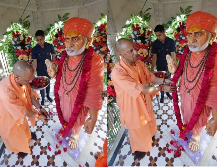 Lucknow : मुख्यमंत्री ने कालिका माता मंदिर में की पूजा-अर्चना, वीरभूमि को किया प्रणाम, महारानी पद्मावती के जौहरस्थल भी गए सीएम योगी