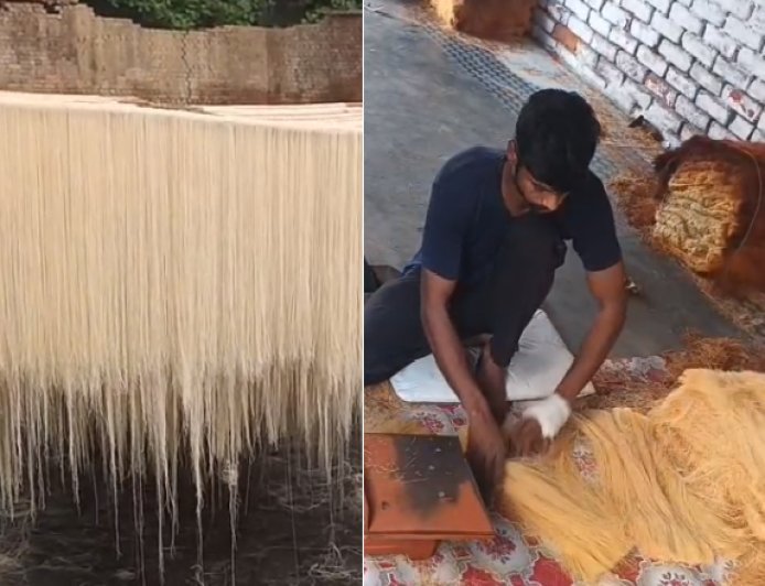 Sambhal: सम्भल की सिवइयों का जलवा, ईद पर मंडल भर में रहती है भारी मांग।