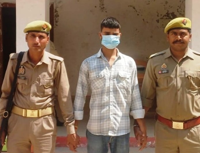 Hardoi : टडियावां पुलिस ने बच्ची के साथ गलत काम के आरोपी को पकड़ा