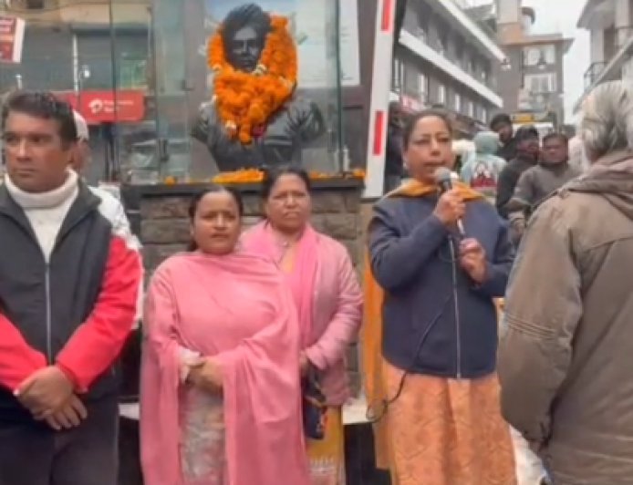 Mussoorie : मसूरी में भगत सिंह, सुखदेव और राजगुरु को किया याद, इप्टा ने दी श्रद्धांजलि