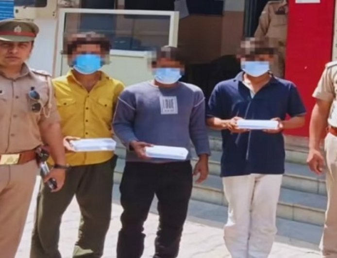 गाजियाबाद के ट्रांस हिंडन क्षेत्र में अंतरराष्ट्रीय जासूसी सिंडिकेट का भंडाफोड़, पुलिस ने तीन और मुख्य संदिग्धों को दबोचा।