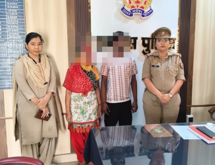 Hathras : हाथरस महिला थाने की पहल से टूटा परिवार फिर जुड़ा, रितु तोमर की काउंसलिंग से पारिवारिक विवाद सुलझा