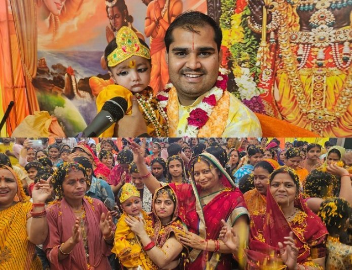 Hardoi: रामनवमी पर महाराज सिंह पार्क में गूंजा जय श्रीराम, भक्ति और उत्साह से सजा भव्य जन्मोत्सव समारोह। 