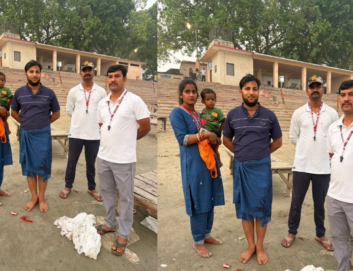 Ayodhya : सरयू नदी में डूबते युवक को जल पुलिस ने बचाया, दी नई जिंदगी