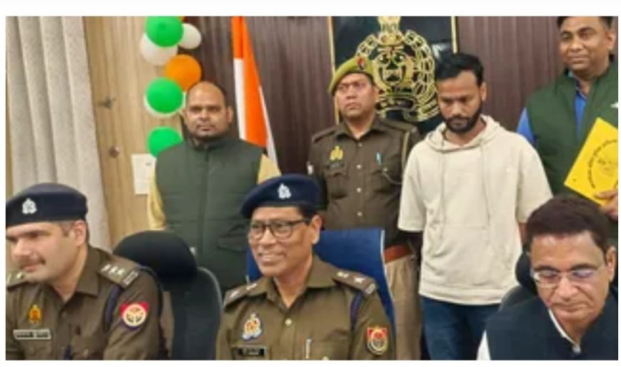 Moradabad: जीएसटी घोटाला: मुरादाबाद SIT की बड़ी कार्रवाई, आगरा से मुख्य आरोपी गिरफ्तार। 