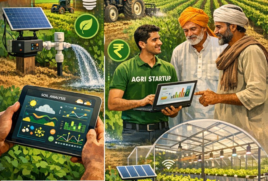 योगी सरकार की तकनीकी क्रांति: उत्तर प्रदेश में 156 कृषि स्टार्टअप किसानों को दे रहे नई दिशा ।