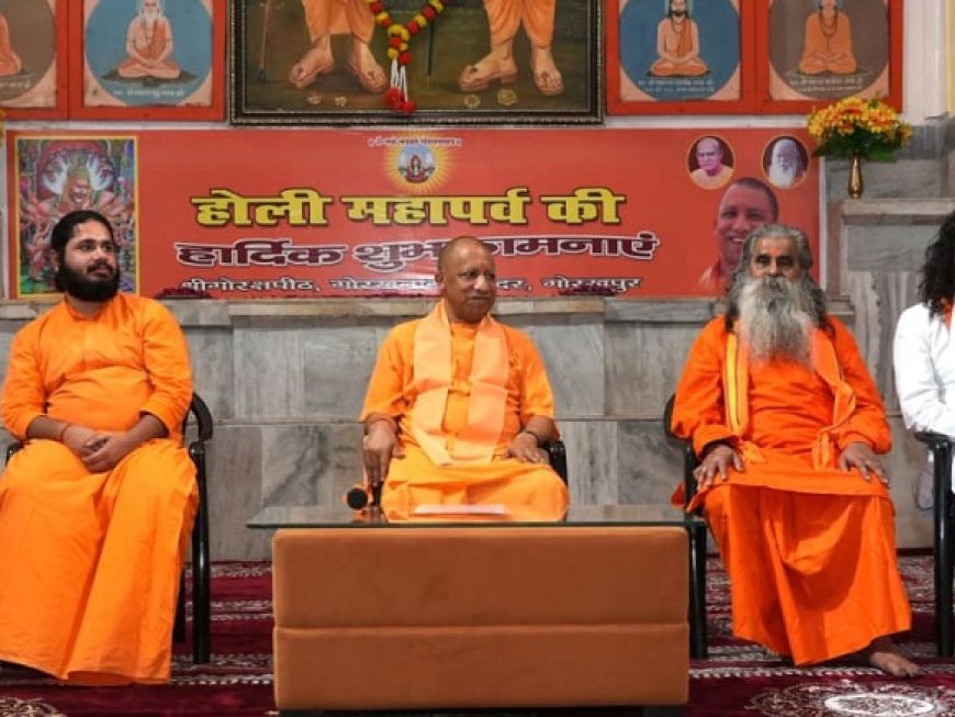 Gorakhpur: मोदी नेतृत्व में विरासत का संरक्षण, एक भारत-श्रेष्ठ भारत साकार: योगी का होली पर बयान।