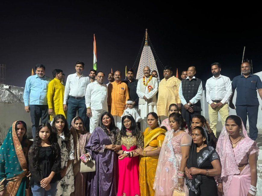 Hardoi : महंत अजय कुमार बागी की सुपुत्री का जन्मदिन धूमधाम से मनाया गया