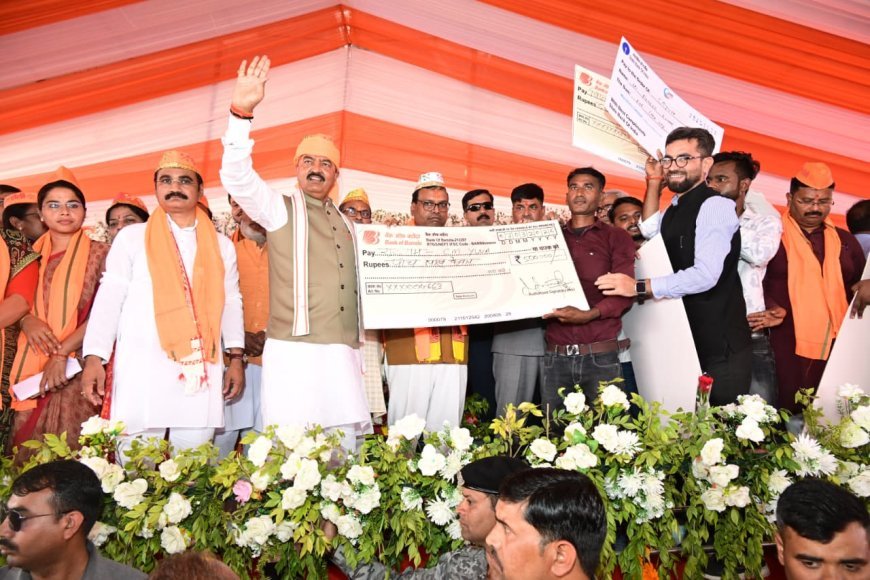 Lucknow : महिला सशक्तिकरण व जनकल्याण योजनाओं से उत्तर प्रदेश बन रहा उत्तम प्रदेश - केशव प्रसाद मौर्य