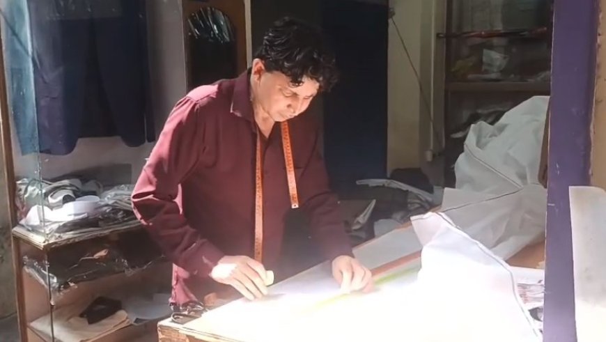 Sambhal: ईद से पहले टेलर की दुकानों पर हाउस फुल बोर्ड, मोदी कट और पठानी सूट की जबरदस्त डिमांड। 