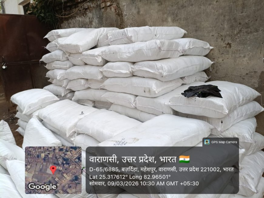 Varanasi : नगर निगम ने 2200 किलो प्रतिबंधित प्लास्टिक जब्त किया, ट्रांसपोर्टर-ड्राइवर विवाद से खुलासा