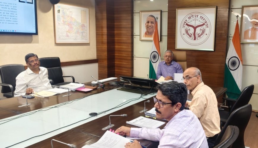 Lucknow : मुख्य सचिव की अध्यक्षता में गौतम बुद्ध विश्वविद्यालय की शासी समिति की बैठक आयोजित