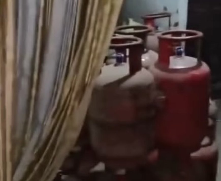 ' वाह! नेताजी, कमाल हुई गौ'- LPG कालाबाजारी का बड़ा मामला, सपा नेता अब्दुल रेहान के घर से 55 भरे सिलेंडर बरामद।