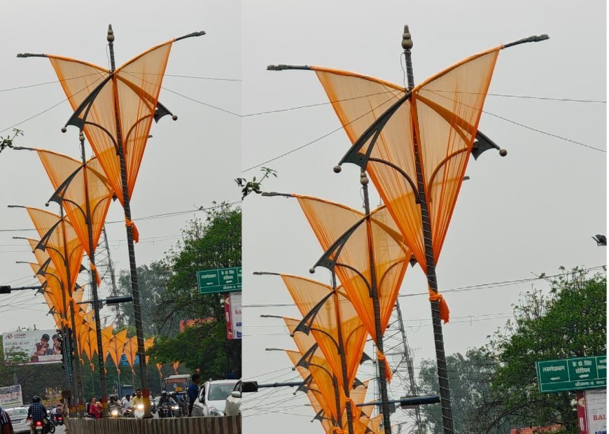 Barabanki : बाराबंकी शहर नवसंवत्सर के लिए सजने लगा