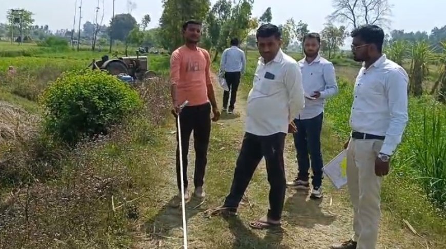 Sambhal: महराना में चरागाह भूमि पर कब्जा, 70 बीघा जमीन पर खेती मकान, प्रशासन ने शुरू की कार्रवाई। 