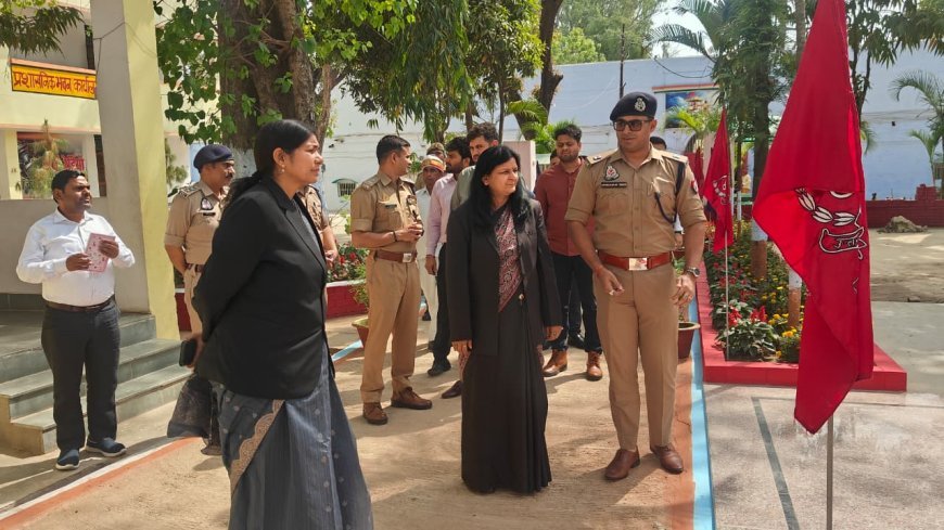 Hardoi : जिला जज, जिलाधिकारी और पुलिस अधीक्षक ने हरदोई जेल का संयुक्त निरीक्षण किया
