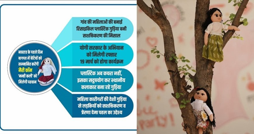 Lucknow: नवरात्र के पहले दिन बागपत में बेटियों का होगा सम्मान, ‘नन्ही कली’ को मिलेगी पहचान। 