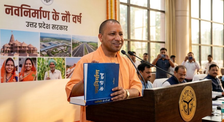 Special : योगी सरकार के 9 साल- 'उल्टा प्रदेश' की छवि तोड़, विकास और निवेश की नई पहचान बना यूपी