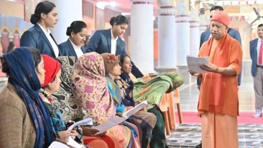 Lucknow : नव निर्माण के 9 वर्ष : सशक्त नारी - सुरक्षा, कार्रवाई और त्वरित न्याय से महिला सुरक्षा में यूपी बना नंबर-1