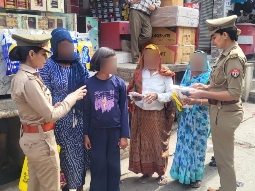 Lucknow : मिशन शक्ति: 29,193 बालिकाओं से महिला अधिकारियों व प्रेरक महिलाओं का संवाद