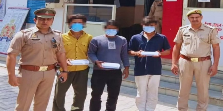 गाजियाबाद के ट्रांस हिंडन क्षेत्र में अंतरराष्ट्रीय जासूसी सिंडिकेट का भंडाफोड़, पुलिस ने तीन और मुख्य संदिग्धों को दबोचा।