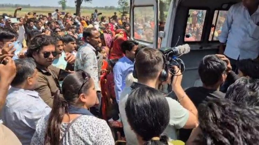 Sitapur : रियाद मिसाइल हमले में जान गंवाने वाले सीतापुर के युवक का शव गांव पहुंचा, परिजनों में मचा कोहराम