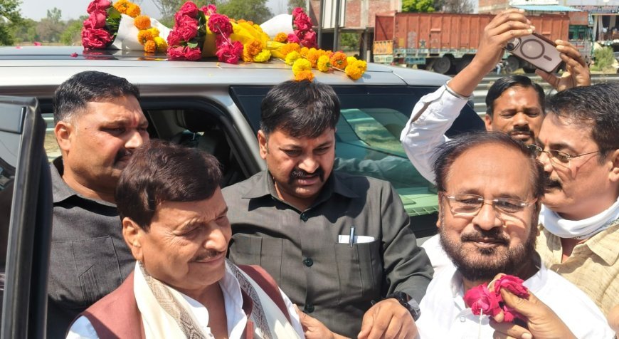 Raebareli : ऊंचाहार में शिवपाल सिंह यादव का जोरदार स्वागत, कार्यकर्ताओं ने की चुनावी प्रत्याशी घोषित करने की मांग