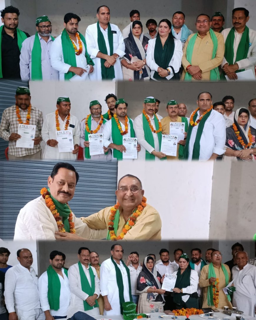 Deoband : देवबंद में भारतीय किसान यूनियन संघर्ष मोर्चा का हुआ विस्तार, कई पदाधिकारियों ने ली सदस्यता