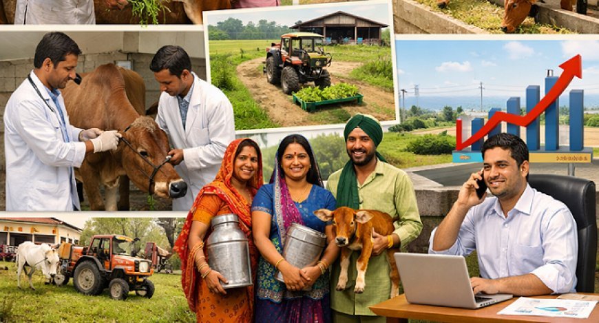 Lucknow: स्वदेशी गो-संवर्धन योजना- गो-आधारित अर्थव्यवस्था को मजबूत कर किसानों-पशुपालकों की आय बढ़ाने की दिशा में प्रभावी पहल। 