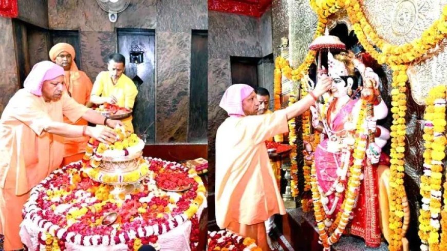 Lucknow : चैत्र नवरात्रि में पूरी हुई मन की मुराद, मुख्यमंत्री के हाथों मिला सुविधाओं का लाभ 