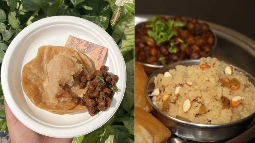 कन्या पूजन की थाली के लिए पारंपरिक भोग: घर पर ऐसे तैयार करें हलवा, चना, खीर और पूड़ी का संगम।