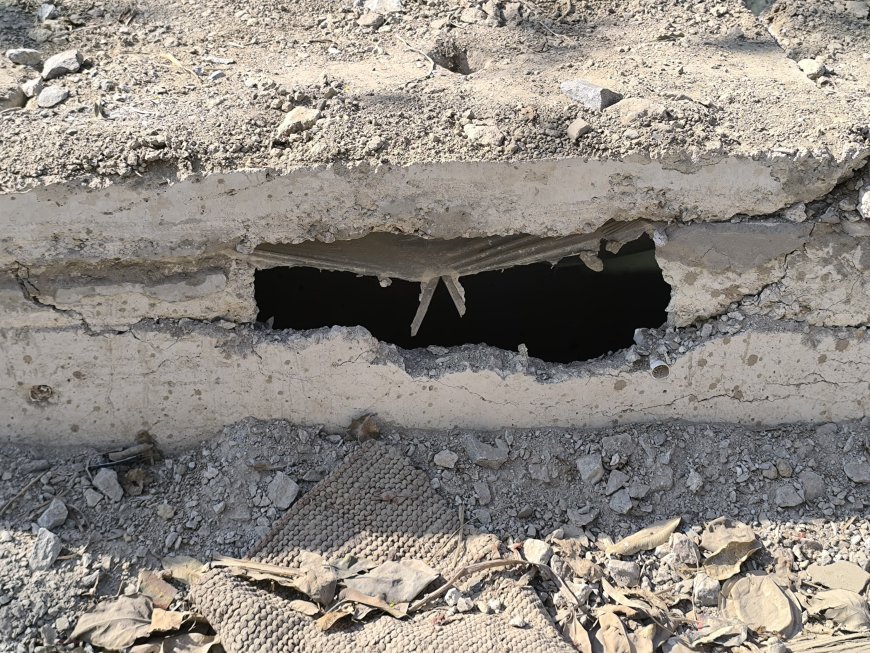 Sitapur : रामकोट में नाला निर्माण में मानकों की अनदेखी, घटिया सामग्री और गलत बनावट से ग्रामीणों में रोष