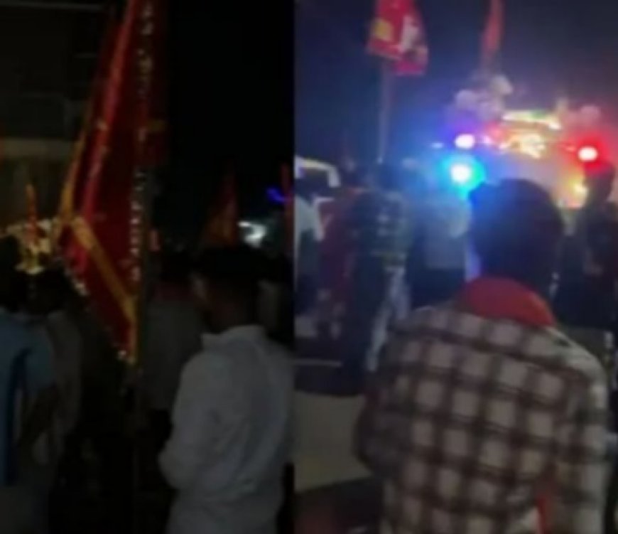 रामनवमी पर सांप्रदायिक तनाव: गढ़वा और अहिल्यानगर में शोभायात्रा पर भारी पथराव, पुलिसकर्मी समेत कई घायल।