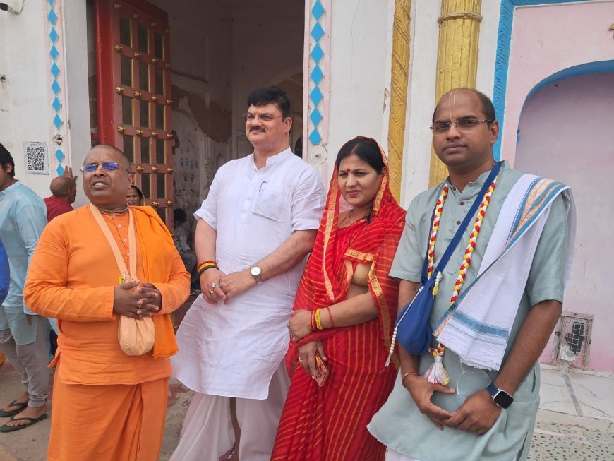 Ayodhya : अयोध्या इस्कॉन में राम नवमी पर भक्ति और सेवा का संगम, हजारों श्रद्धालुओं ने ग्रहण किया प्रसाद