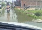 Ayodhya : अयोध्या के मनोहर नगर में जलभराव से बढ़ी मुसीबत, नगर निगम के दावों की खुली पोल