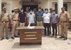 Hardoi : संडीला पुलिस ने मारपीट मामले में पांच आरोपियों को फावड़े सहित गिरफ्तार किया