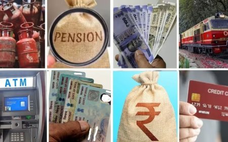 1 अप्रैल से लागू हुए वित्तीय जगत के 7 बड़े बदलाव: नए इनकम टैक्स एक्ट से लेकर एलपीजी की कीमतों तक, आज से बदल गई आपकी दुनिया।