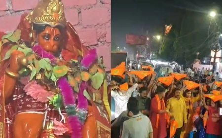 ऐतिहासिक विरासत पर प्रहार: 200 साल पुराने प्राचीन मंदिर में उपद्रवियों ने की मूर्तियों की तोड़फोड़, स्थानीय लोगों में भारी आक्रोश।