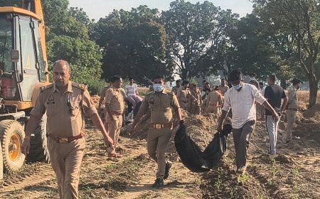 फर्रुखाबाद में आठ महीने पुराने रहस्यमयी गुमशुदगी का सनसनीखेज अंत: खेत की खुदाई में मिला साइकिल मिस्त्री का नरकंकाल।